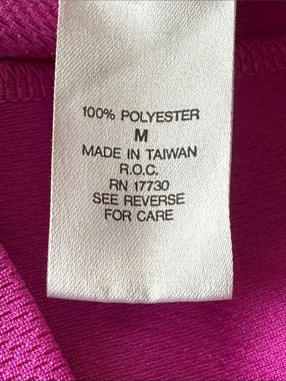 Raspberry athletic crew neck tank top, size M - Picture 7 of 8